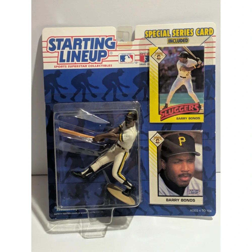 1993 Kenner Starting Lineup Barry Bonds Pittsburgh Pirates Figure New in Box